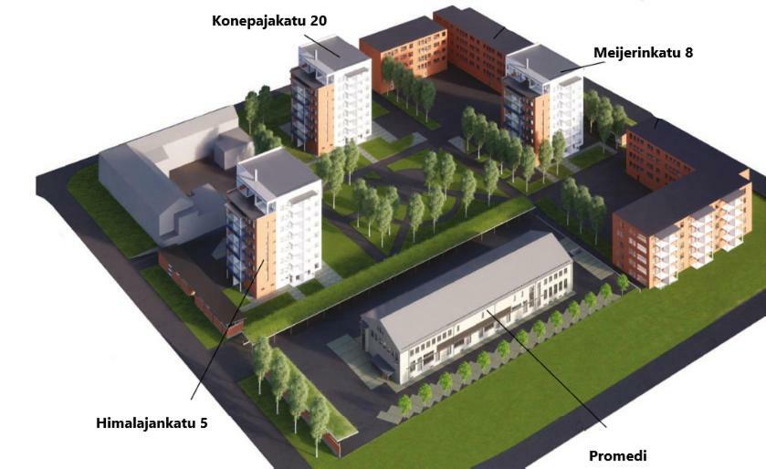 Pro Apartments 3 Vaasa Exteriér fotografie